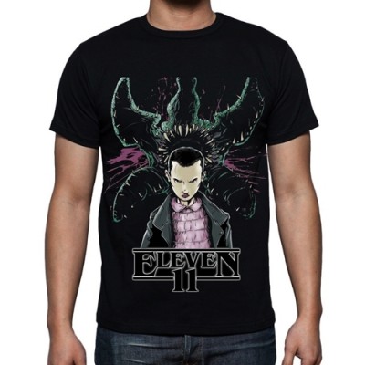 Мъжка тениска на  ELEVEN - STRANGER THINGS 